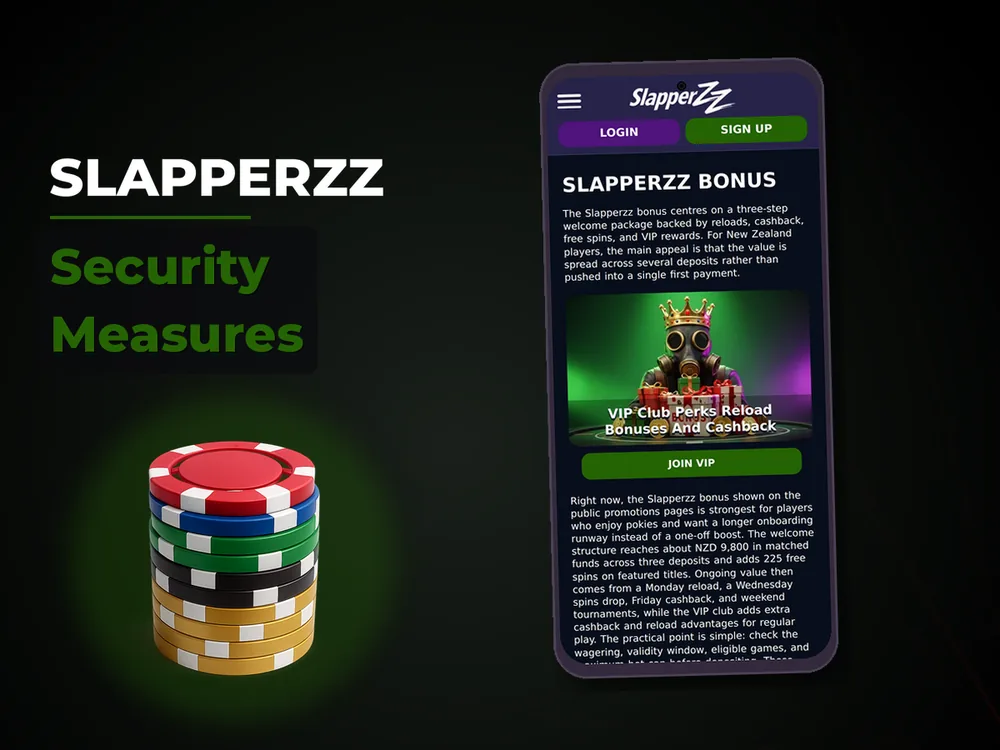 Slapperzz - Security Measures