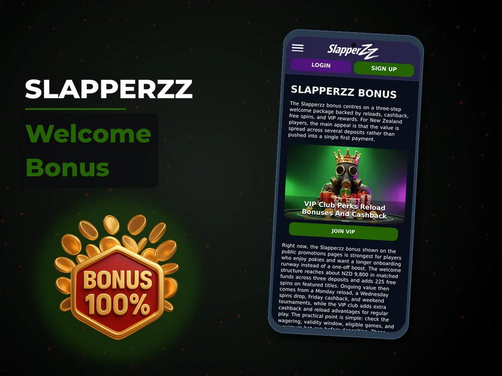 Slapperzz - Welcome Bonus
