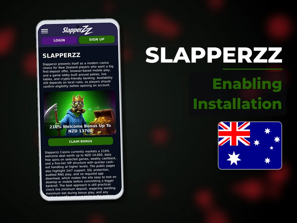 Slapperzz - Enabling Installation