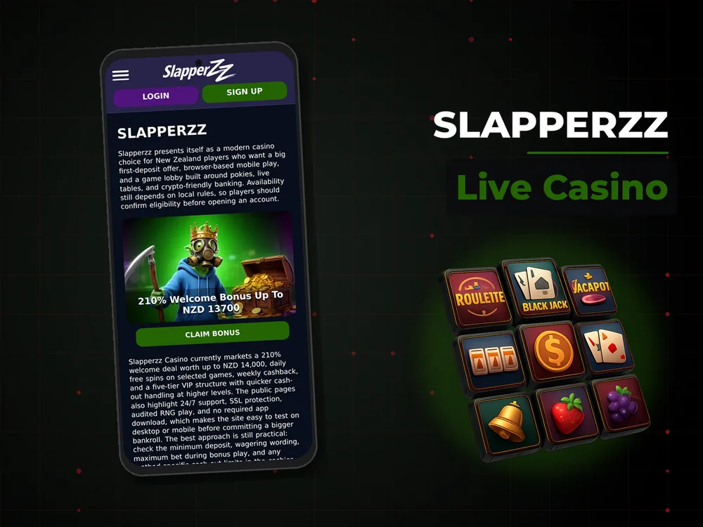 Slapperzz - Live Casino