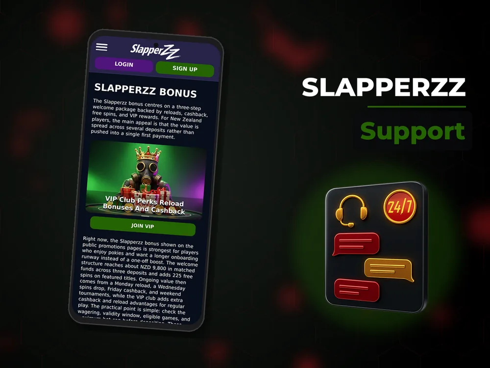 Slapperzz - Support